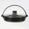 Bestco IH Sukiyaki Pot with Glass Lid, 26cm, Diamond Coated, NQ-0063, Bistro Festa