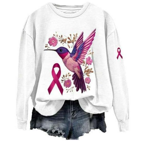 Women's Autumn/Winter Sparrow Print Velvet Hoodie