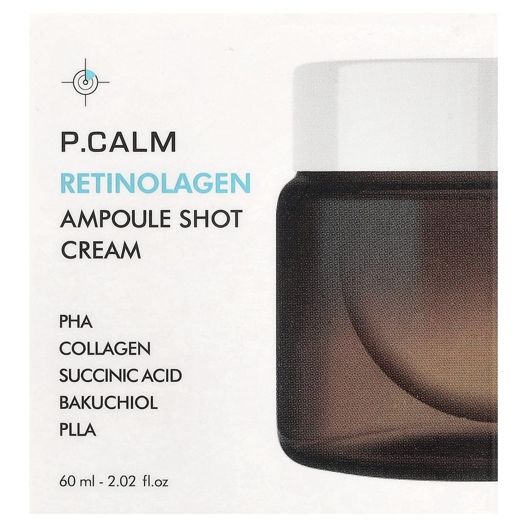 P.CALM, Retinolagen Ampoule Shot Cream, 60ml (2.02 fl oz)