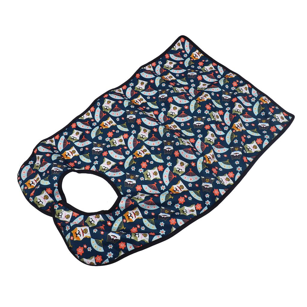 Adult Bib for Elderly Anti Dirty Breathable Soft Reusable Washable   Proof Eating Clothing Protector
