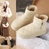 Women Snow Boots Winter Warm High Top Comfortable Cotton Shoes Thick Sole Height Increasing Casual Short Boot Fashion Ankle Boot