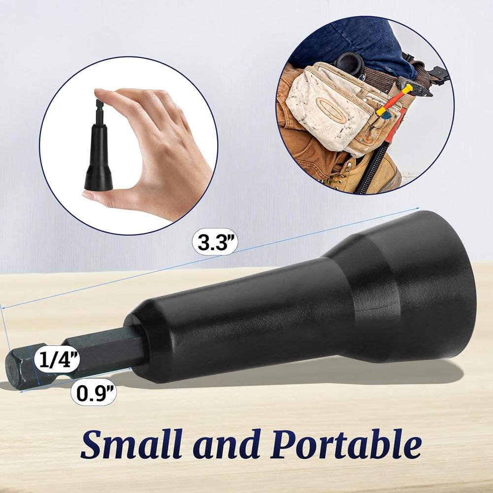 Quickly Twister Hand Tools Wire Nut Driver Twisting Adapter Wire Twister Tool with 1/4 Chuck for Drill and Wire Connector Driver