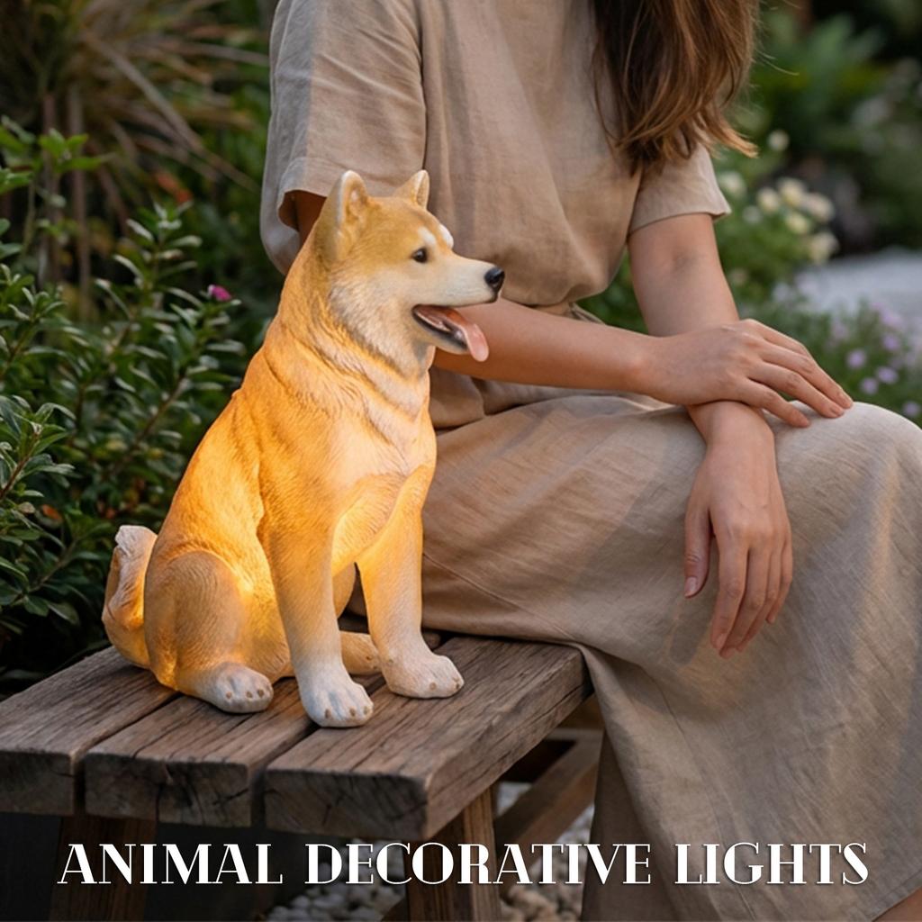 Solar Powered Animal Decorative Lights For Outdoor Garden And Courtyard Decoration