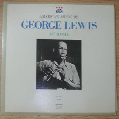 LP Record GEORGE LEWIS  George Lewis At Home VC7021 DAN 1973 Japan Obi Jazz Used
