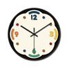 Plastic wall clock living room advanced sense children's simple cartoon silent modern clock batch clock wall hanging