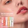 Dragon Ranee Strawberry Transparent Lip Oil Fruit Lip Oil Moisturizing, Moisturizing and Moisturizing, Autumn and Winter Protection Lip Oil