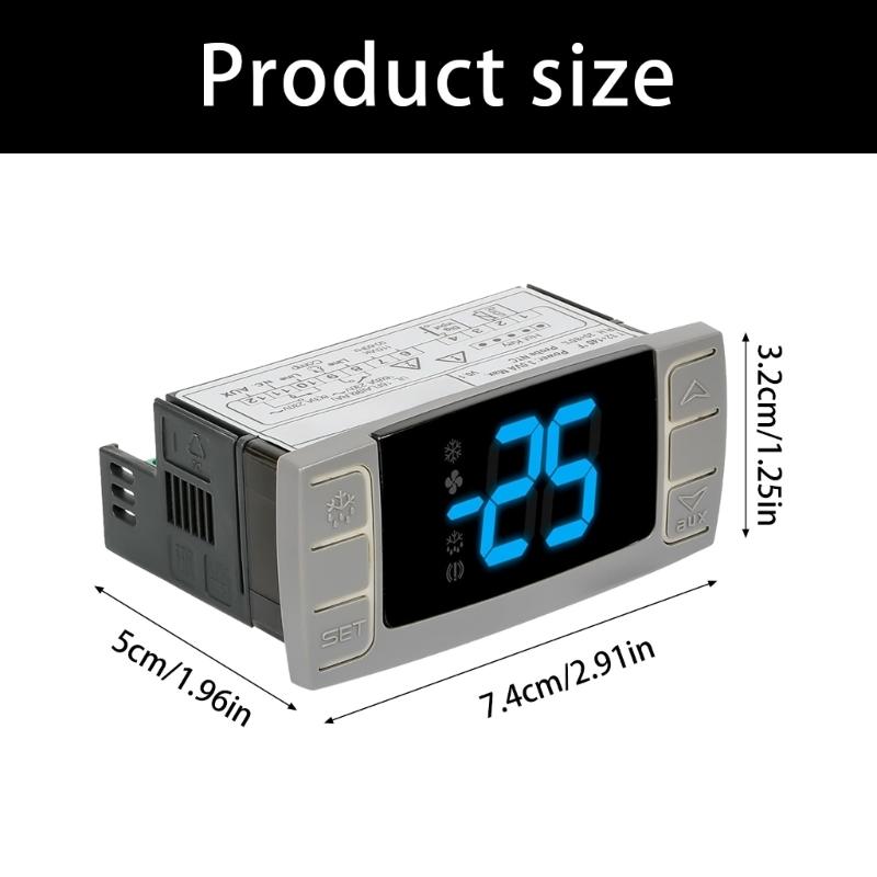 Universal Thermostat Suitable With Multiple Cooling Appliances And Compressors Household Cooling System Thermostat