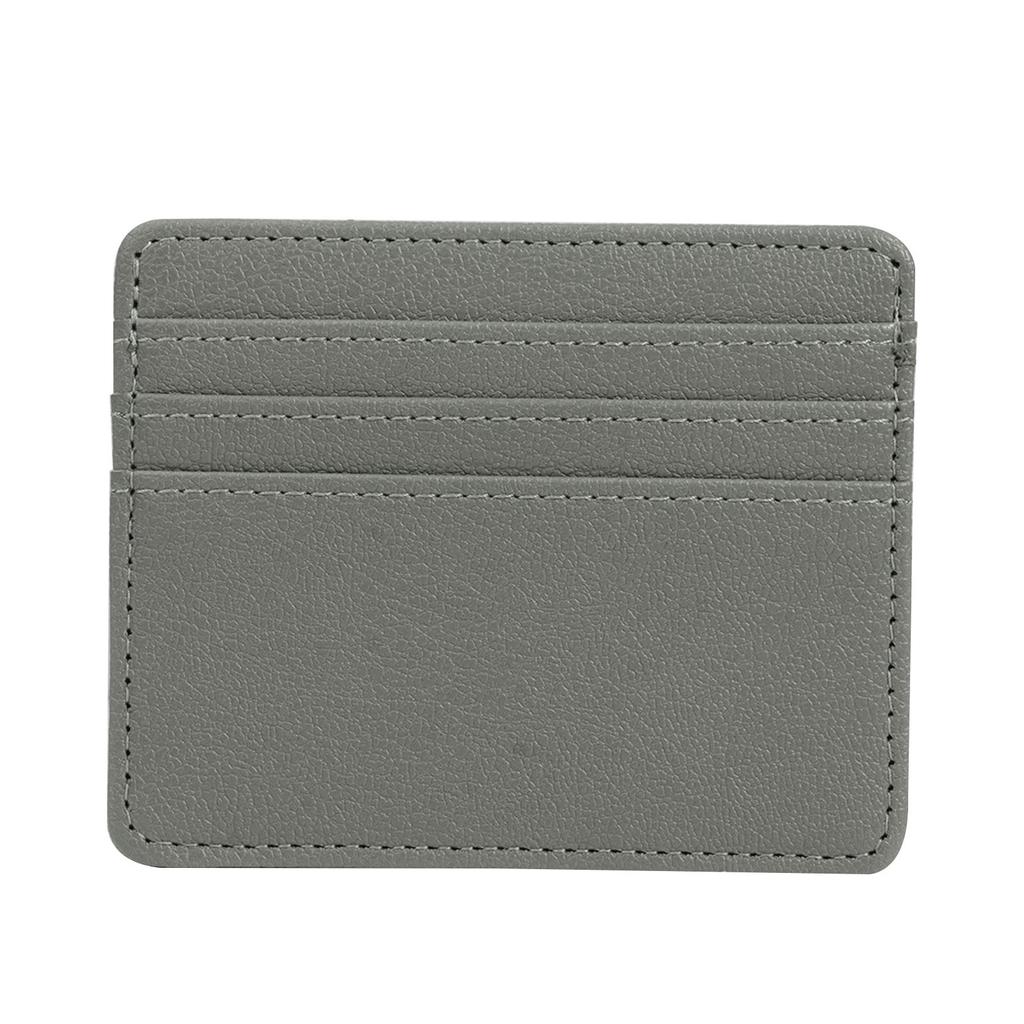 Card Holder Wallet RFID Blocking Business Credit Cards Holders Money for Case PU Leather Purse for Women Men