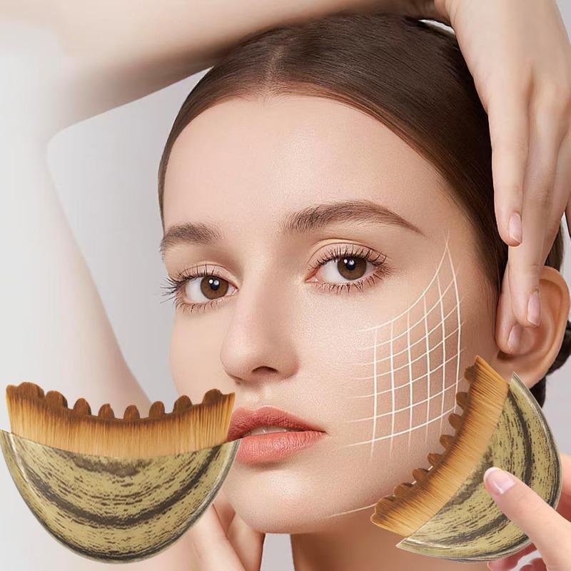 Lymphatic Contour Face Brush Facial Massage Care Tool