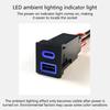 Universal Car Phone Chargers For Vehicle With USB Type C Ports 36W Output Quick Charge Function Charging Adapter