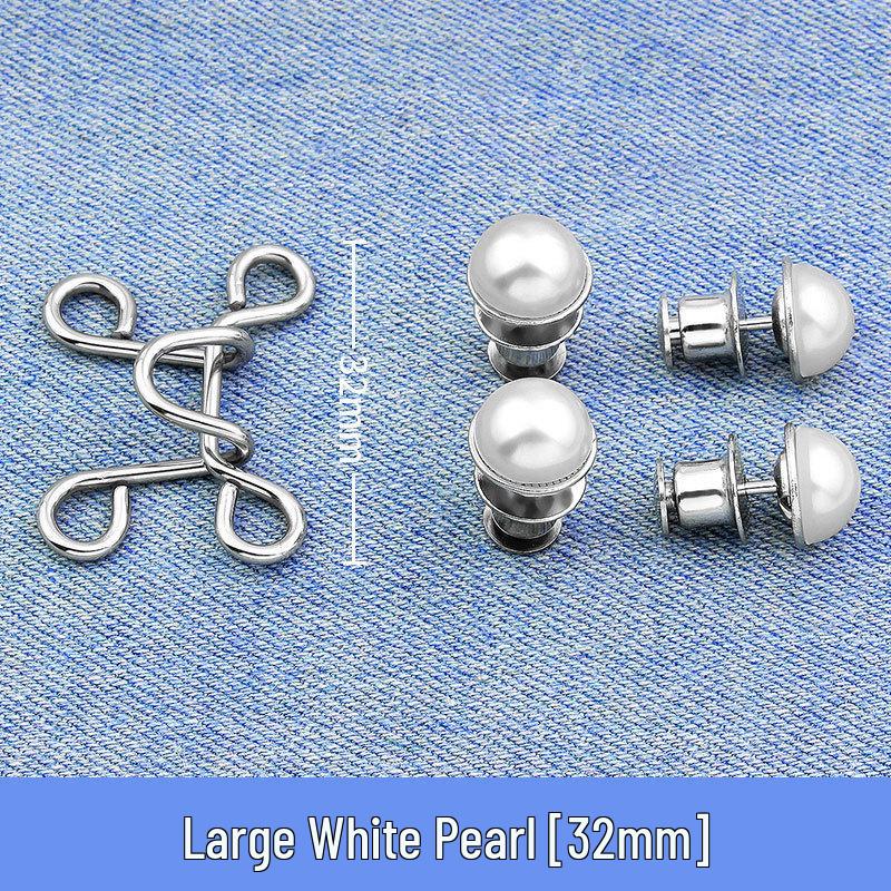 Verstellbare Unsichtbare Taillenformende Jeansknöpfe für Perfekte Passform und Sichere Änderung