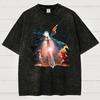 Retro Vintage Fantasy The Lord Of The Rings Unisex Vintage Distressed T-shirt
