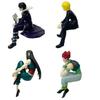 11.5-14cm Hunter×Hunter Anime Figure Kurapika Action Figure Chrollo Illumi Hisoka Figurine Collection Noodle Stopper Model Toys