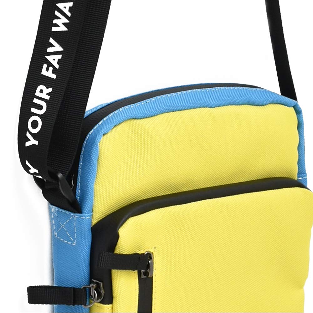 Mini Shoulder Christmas [Emono] [MIKASASTAR] Bag, Women's, Crossbody, Polyester, Casual, Sporty, Black, Yellow, Pink, Cute, Gift, (Black)