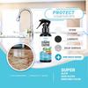 Ceramic Coating Spray Kit - Shine, Seal & Protect Kitchen & Bath Surfaces, Prevents Fingerprints On Appliances, Countertops and
