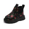 Neue Kinder Knöchelboots Mädchen Bemalt Weiche Sohle Leicht Bequem Rutschfest Koreanischer Stil Kurze Stiefel