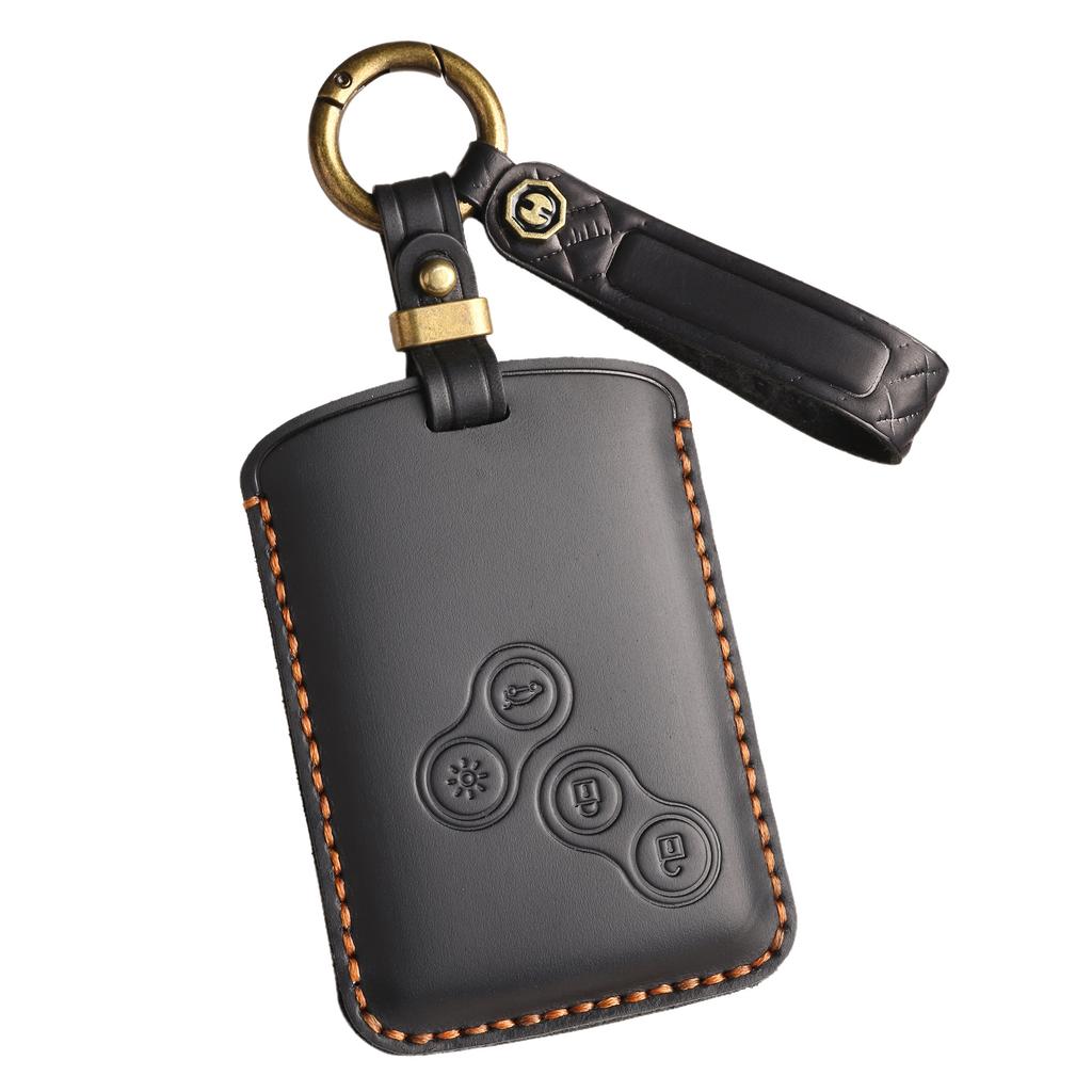 Auto Schlüsselhülle Abdeckung Halter Schlüsselanhänger Alcantara Für Renault Duster Captur Clio Logan Megane Koleos Scenic Fluence Zoe