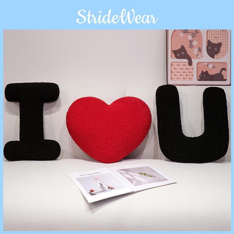 English Letters 26 Plush Toy Cartoon Cushion Stuffed Doll Bedroom Decoration