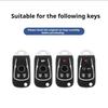 Car Key Case Cover Protective Shell for Chevrolet Chevy Malibu Camaro Cruze Traverse Spark Equinox Sonic Volt Leather Keychain