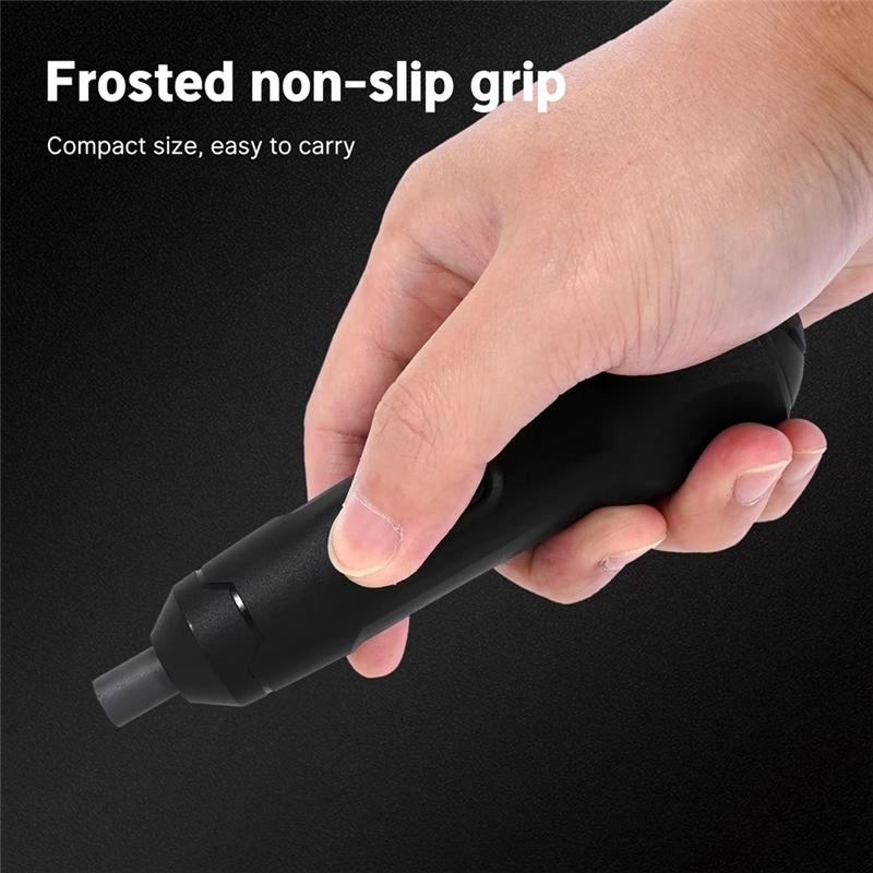 

A84E-Cordless Electric Screwdriver Hexagonal Electric Screwdriver Hexagonal Rechargeable Tool чорний