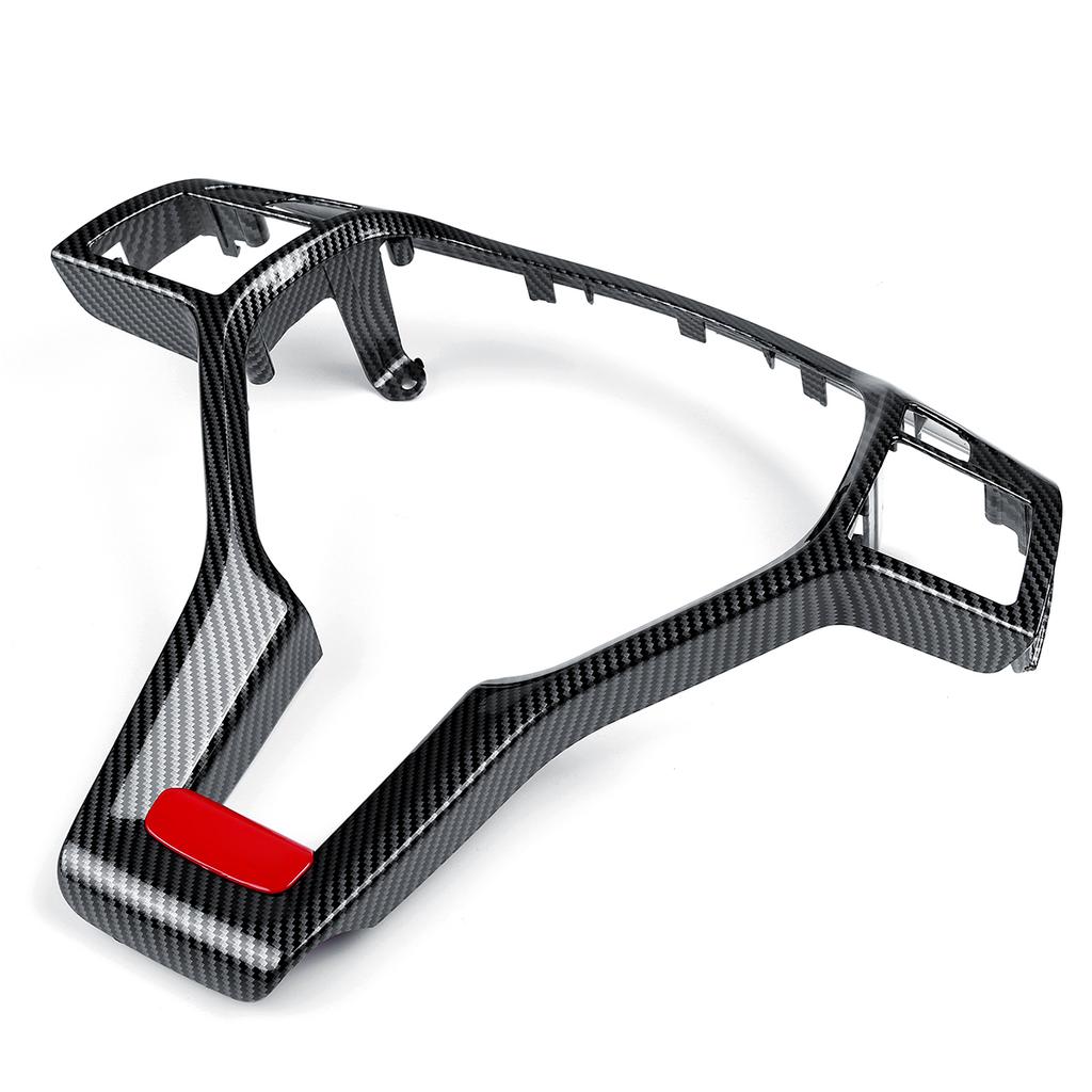 Car Steering Wheel Frame Trim Cover For Mercedes For Benz C E CLA CLASS W204 W212 W117 C172 C218 2012-2014 For AMG Style