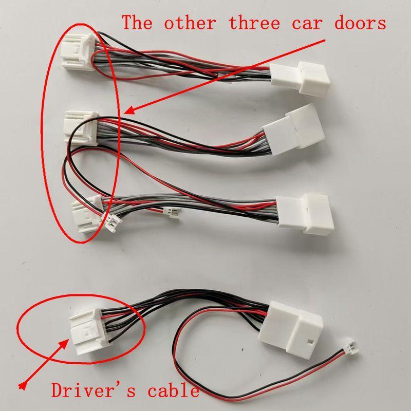 Car LED Door Bowl Armrest Atmosphere Light Door Bowl Handle Frame Light for Toyota Corolla Cross/corolla Altis -2024