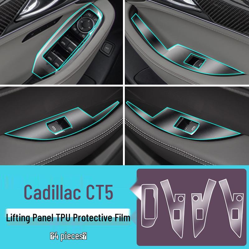 Cadillac CT5 24/25 Interior Screen Tempered Protective Film - Car Accessory