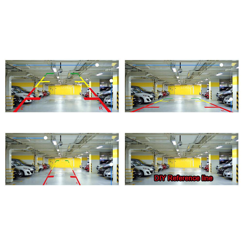 Car Rear View Camera Wifi HD 170 Degree Rear View Camera Wireless Waterproof Wifi Backup Camera 12V 24V for Android Ios