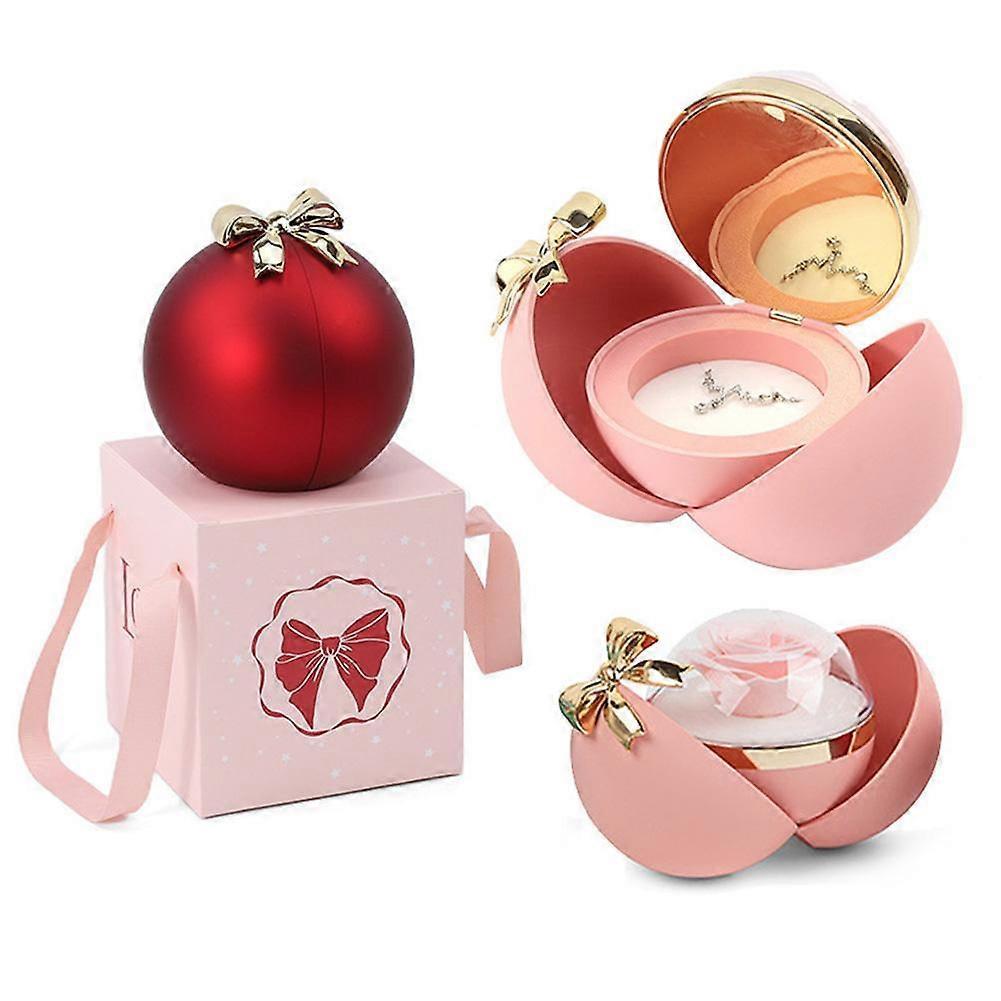 Rose Gift Box Everlasting Love Elegance Resists Fading For Gift Giving