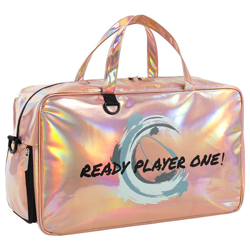 Women's Waterproof Large Capacity Fitness Bag for Travel, Yoga, and Beach - Portable Dry and Wet Separation Sports Handbag