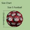 1pc Standard Football Size 5, Soccer Balls, FIFA World Cup Theme Soccer Ball, Machine Stitched, Ball for Training & Outdoor Match