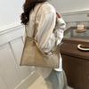 Fashionable Spring Large Tote Bag For Women With Unique Scarf And Soft Texture