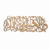 Arabic Quran Calligraphy Art Home Decor Wama Taufeeqi Illa Billah Wooden Natural