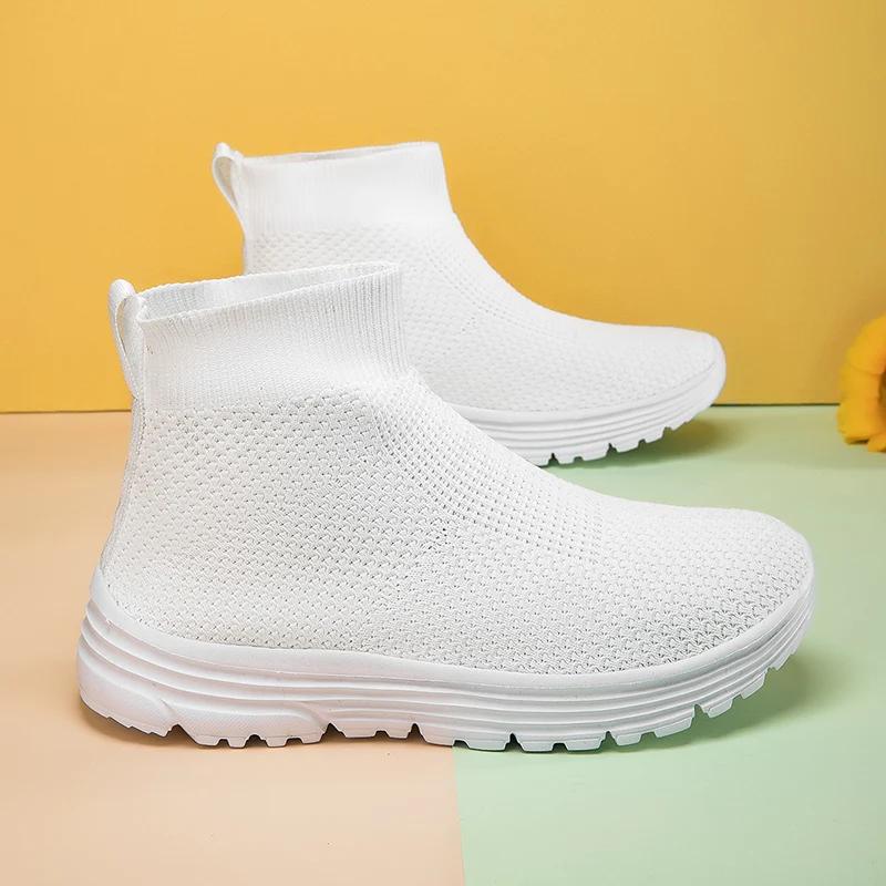 

MAEDEF Men s Shoes Mesh Breathable Mens Casual Sport Shoes Comfortable Men Sneakers Slip on Male Walking Sock Shoe Women s Shoes 47