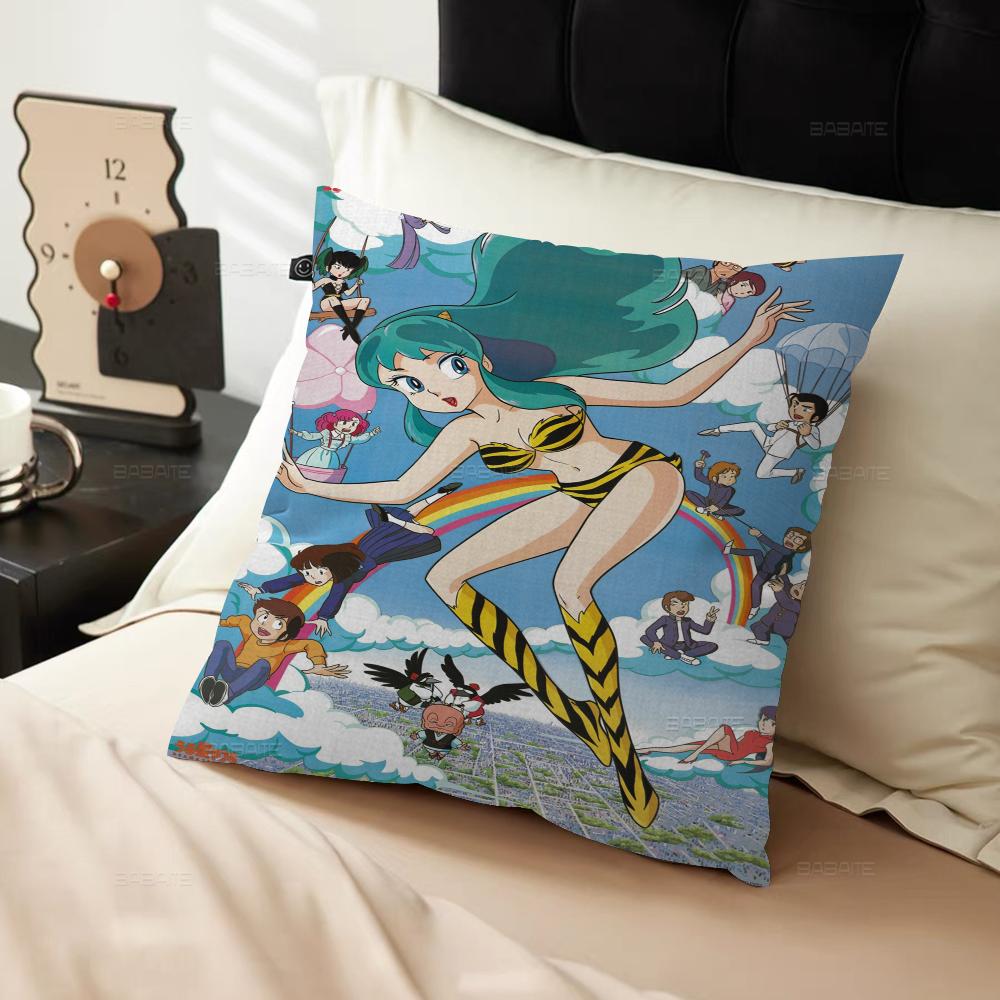 Urusei Yatsura Anime Pillow Cover Design Cushion Cover Decor Holiday Decorati