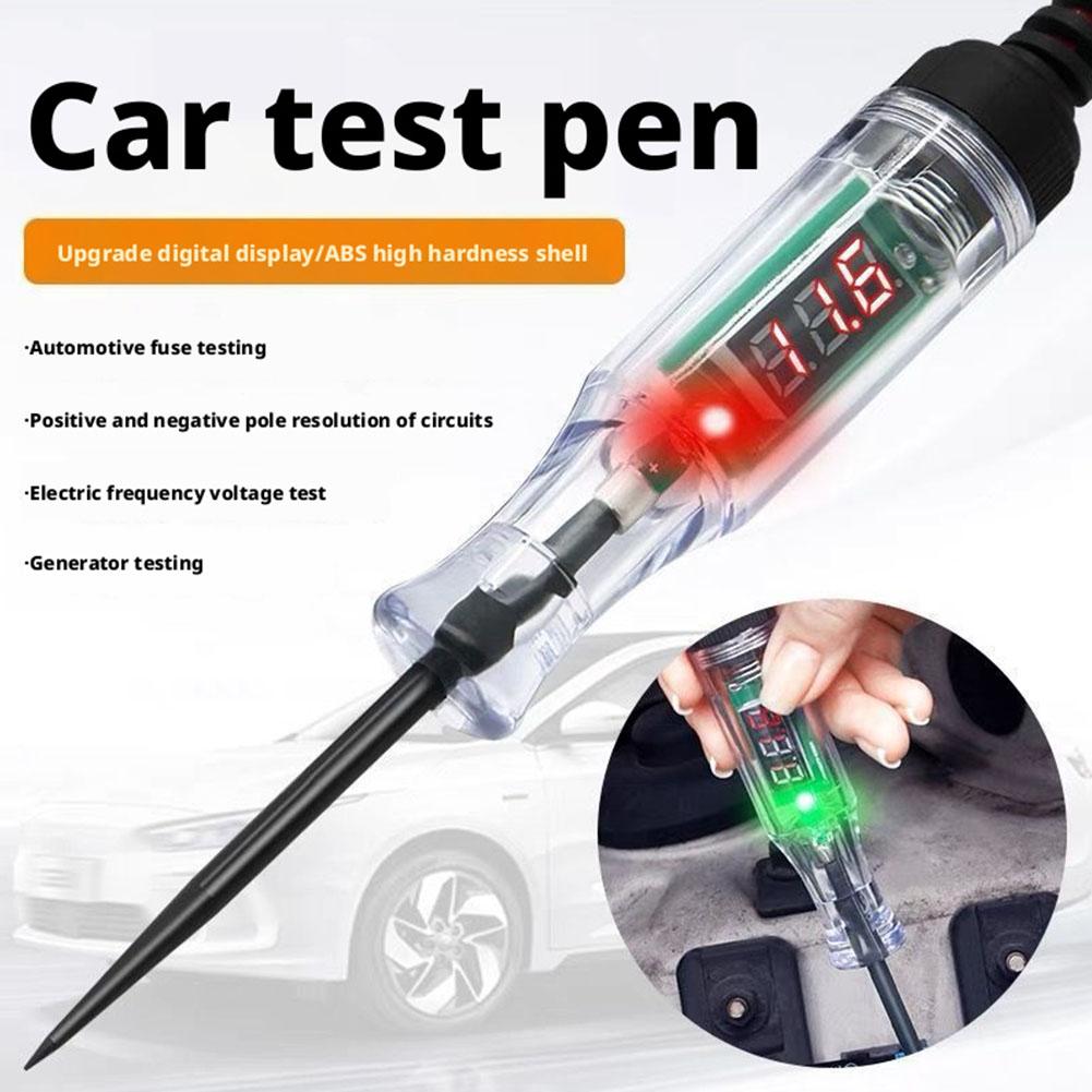 12V/24V Detector Digital Display Voltage Circuit Tester Auto Diagnostic Multifunction Car Diagnostic Probe Test Pen