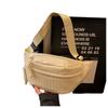 Women's bag Trend small breast bag Casual fanny pack Commuter high-end messenger bag Niche shoulder bag