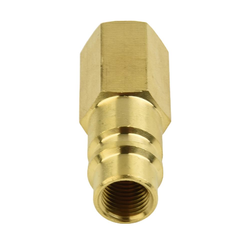 Quality Brass Adapter for Car Conditioner with 1/4 SAE Internal Thread