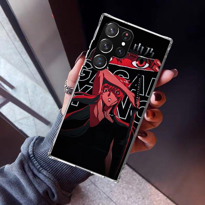 Mirai Nikki Gasai Yuno Anime Phone Case for Samsung Galaxy S26 S25 Edge S24 S23 Ultra S22 Plus S21 FE S20 + Soft Cover Print Fun