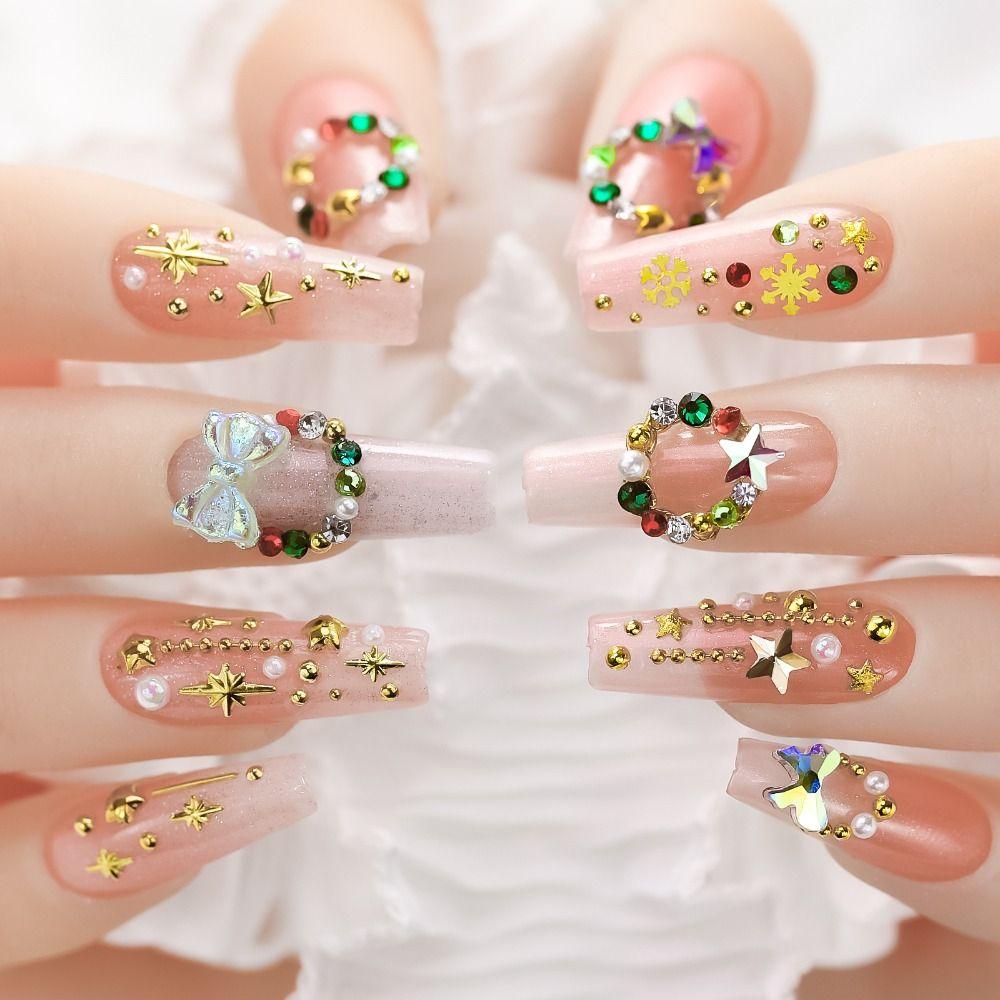 DIY Mobile Phone 3D Gem Stickers Scrapbooking Crystal Rhinestone Sticker  Children Toy