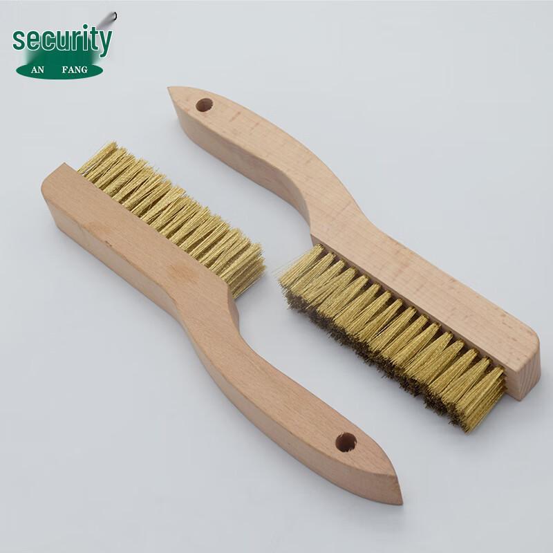 AN FANG 2700C-301 Explosion-Proof Bent Handle Copper Wire Brush