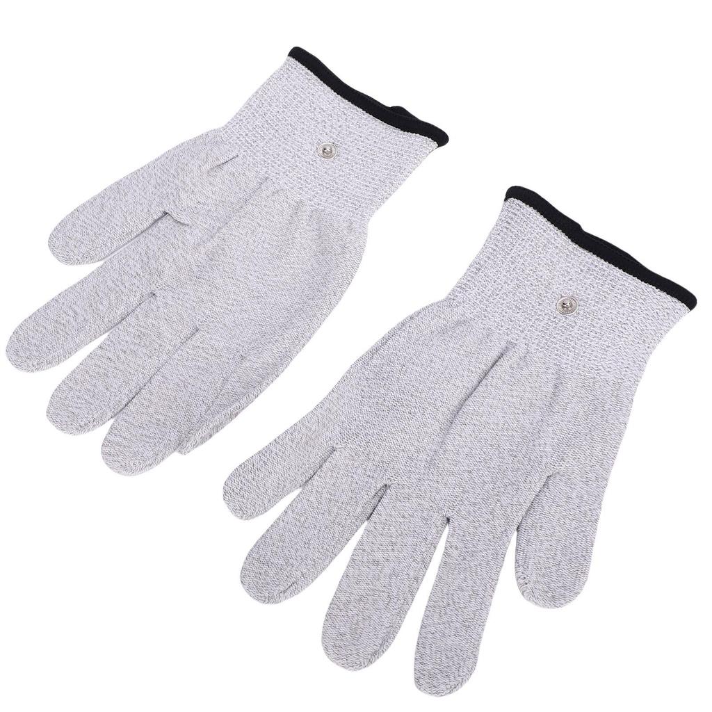 Leitfähige Handschuhe Nylon Silberfaser 280D Atmungsaktiv Unisex Computerhandschuhe für Elektronikmontage