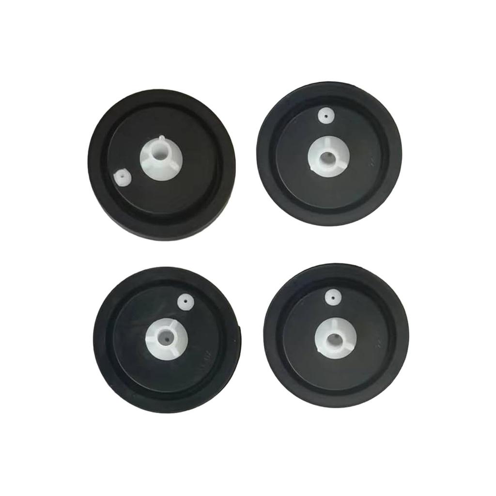 MERIGLARE 4 Pieces Diaphragm Washer, Solenoid Valve Water Inlet Seal Ring Gasket, Sealing Sheet Fittings for Washing Machine, Solenoid Valve Repair