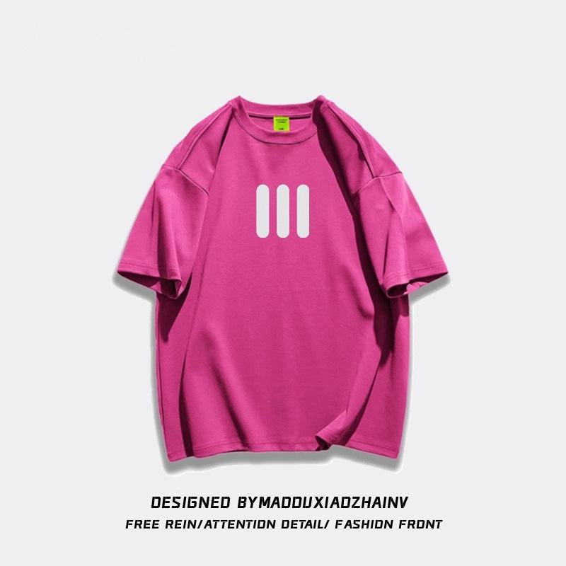 Women's Oversized Short-Sleeve Pure Cotton T-Shirt - American Brand Summer Fashion