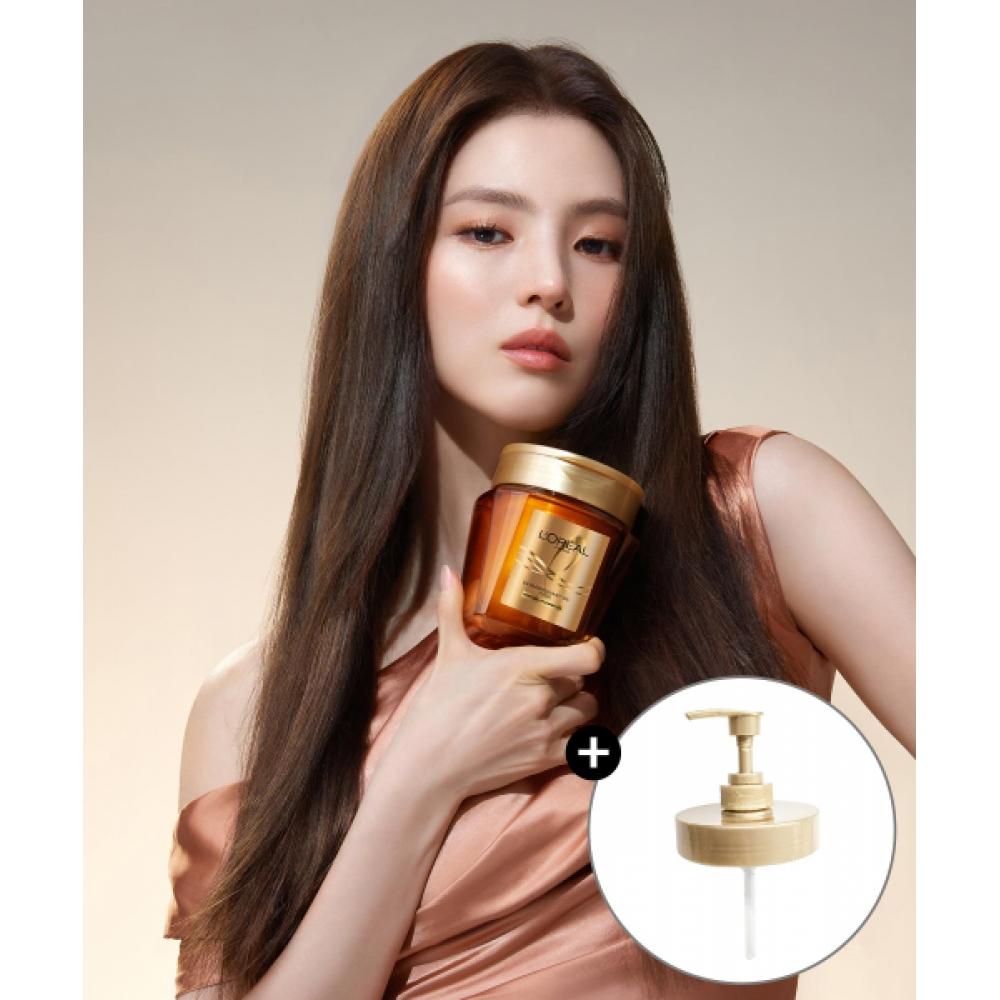 Lorealparis Extra Ordinary Oil Silk Mask Pack 250ml + Exclusive Pump Included NONE