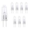 A84E-12V 20W Halogen Bulb Warm White Light Lamp Bi-Pin Base 8 Pcs