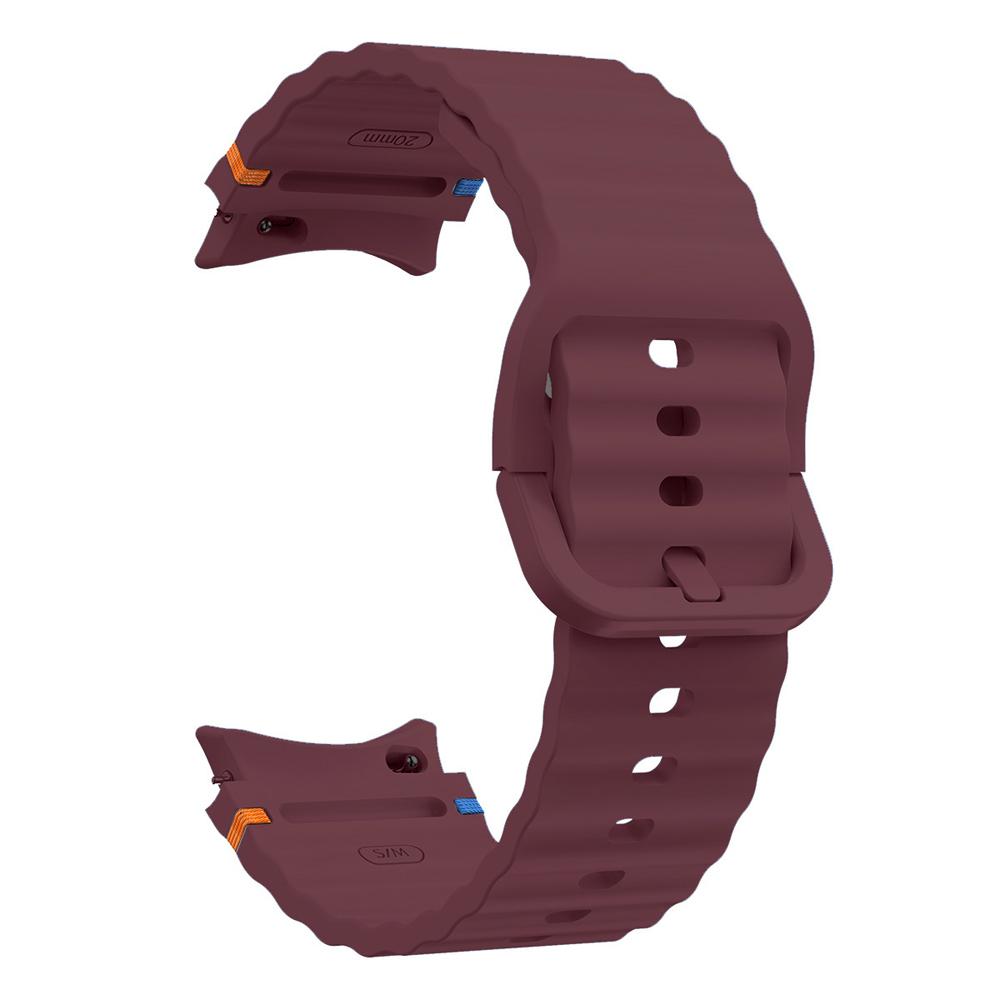 Replacement Strap For Samsung Galaxy Watch 7/6/5/4/FE 44mm 40mm Strap Silicone Watchbands Correa For Galaxy Watch 7 Bracelet