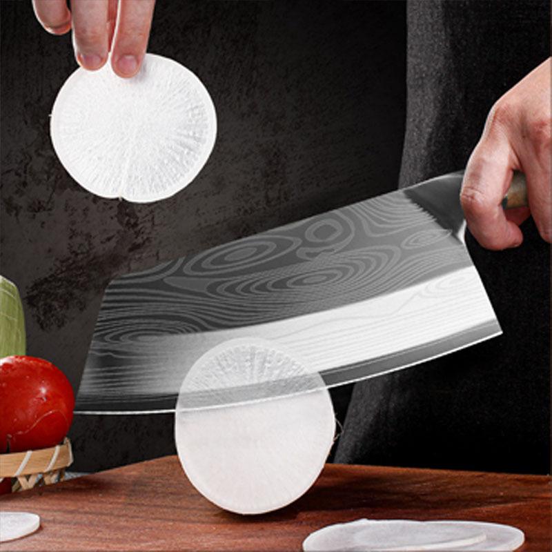 4PCS Kitchen Chef Knife Set Stainless Steel Boning Knife Multipurpose Knife Utility Knife Barbecue Knife