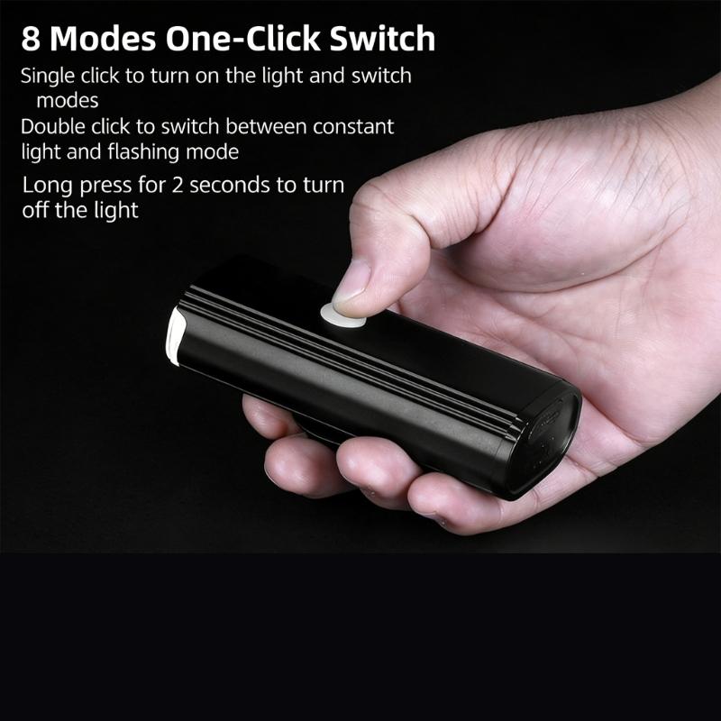 Bicycles Head Light Rechargeable Safety Night Ridings Waterproof LED Bicycles Front Lamp Easy Mounts Cycling Front Light