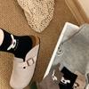 Season Cute Cartoon Illustration Dog Wool Socks Women'S Trendy Sweet Boneless Warm Socks